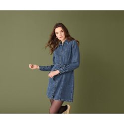 پیراهن جین زنانه برند اسمارا کد 460293