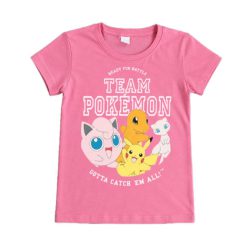 تیشرت دخترانه برند sky طرح Pokémon کد 207976