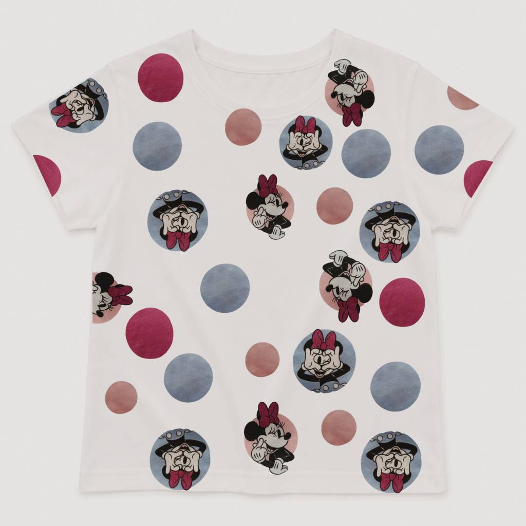 تیشرت دخترانه لوپیلو طرح disney کد 4945517