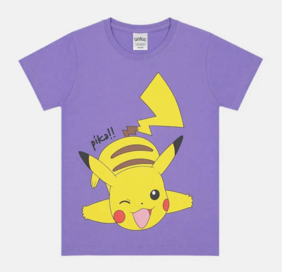 تیشرت دخترانه برند اسکای طرح Pokémon کد 0959952