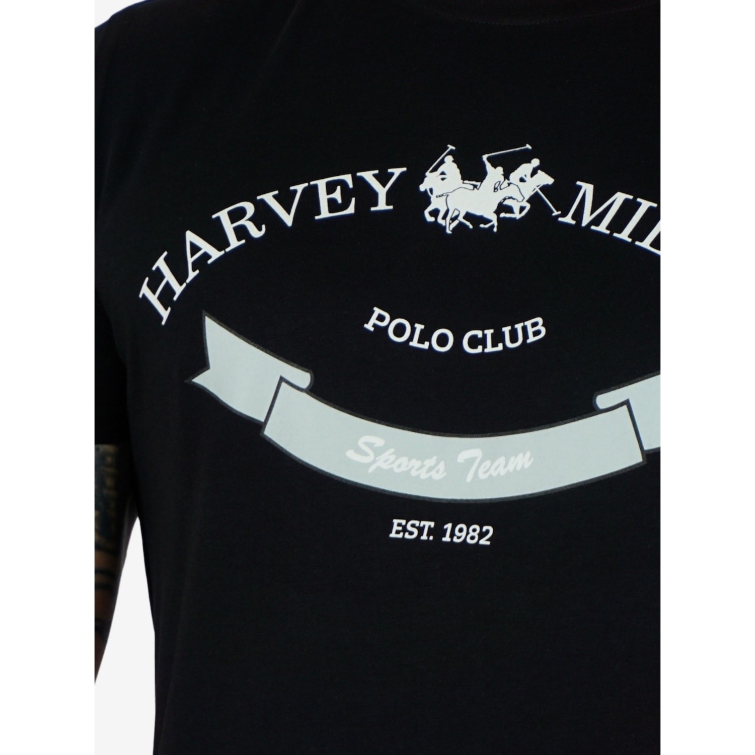 تیشرت نخی مردانه برند Harvey Miller polo club کد 030586