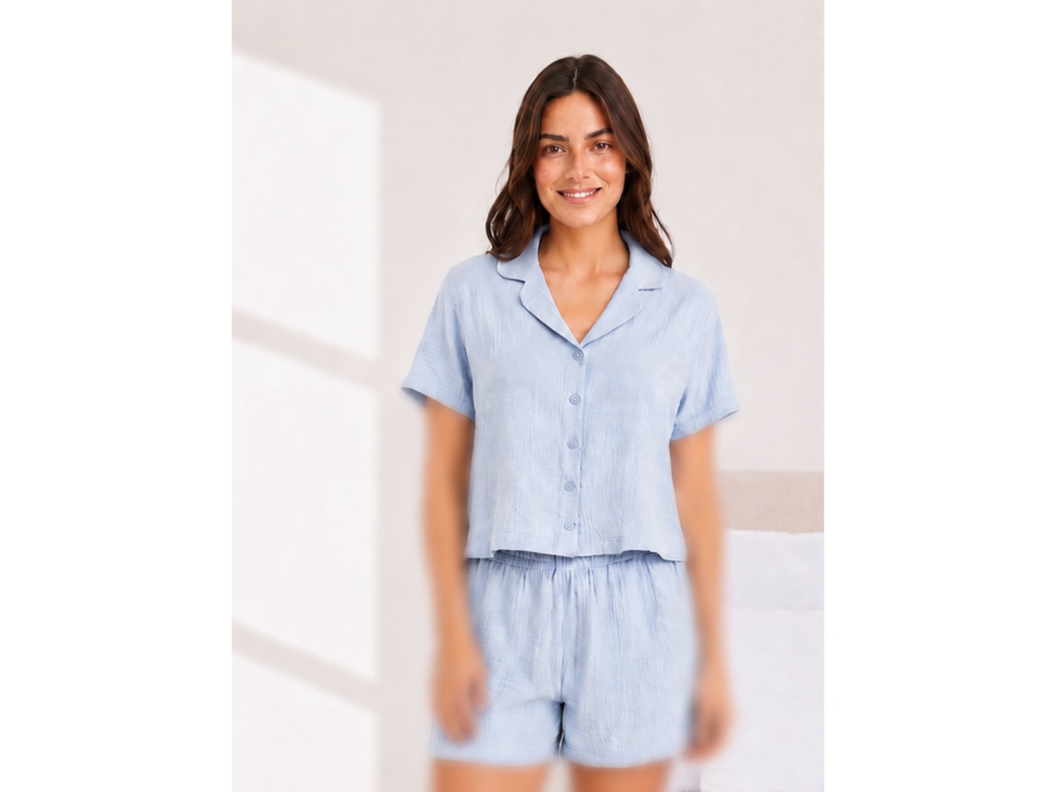 ست شومیز شورتک زنانه برند UP2 fashion کد 844991