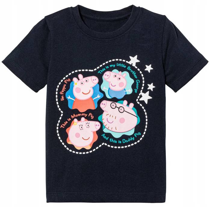ست تیشرت و شورتک دخترانه طرح peppa pig کد 461530