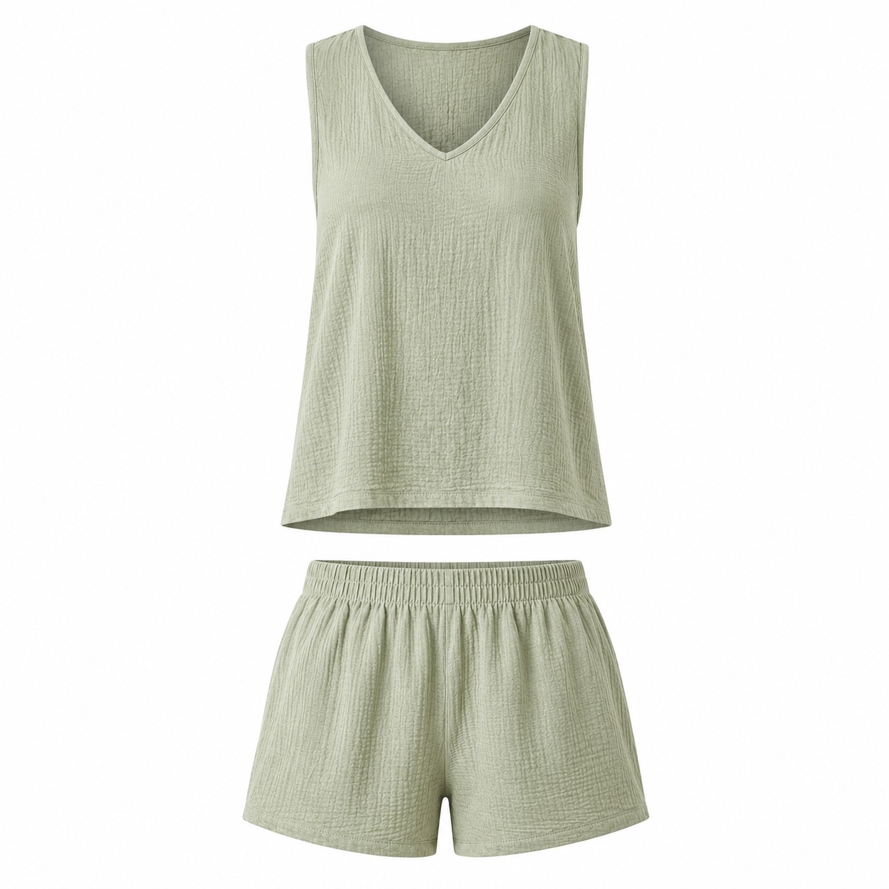 ست تاپ شورتک زنانه برند UP2 fashion کد 8477792