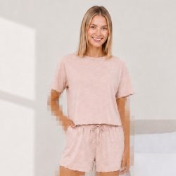 ست تیشرت شورتک زنانه برند UP2 fashion کد 847985