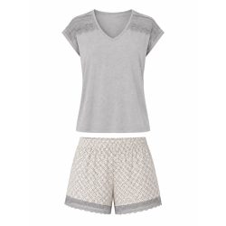 ست تیشرت شورتک زنانه برند UP2 fashion کد 844146