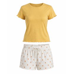 ست تیشرت شورتک زنانه برند UP2 fashion کد 845384