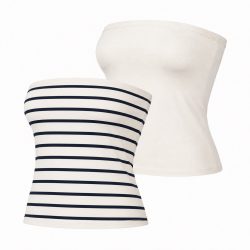 تاپ دوعددی دکلته زنانه برند UP2 FASHION کد 8479023