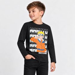 بلوز نخی پسرانه طرح NARUTO کد 101566