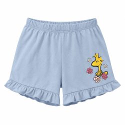 شورتک نخی دخترانه برند لوپیلو طرح peanuts کد 473228