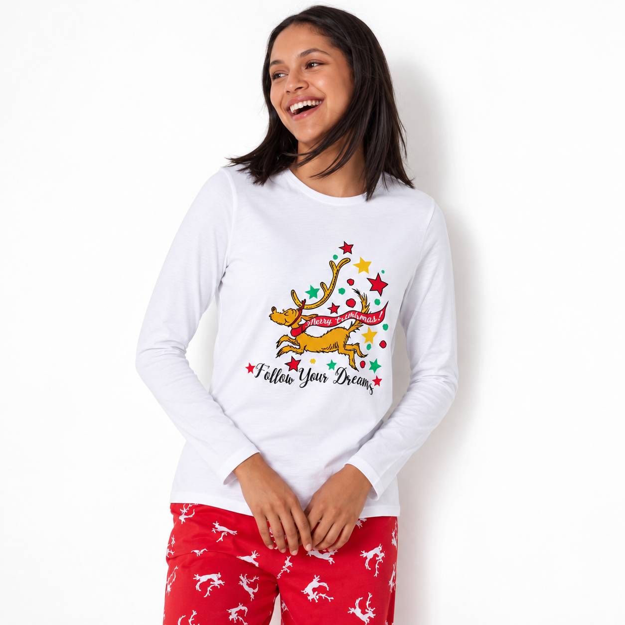 بلوز زنانه طرح The GRINCH کد 484071