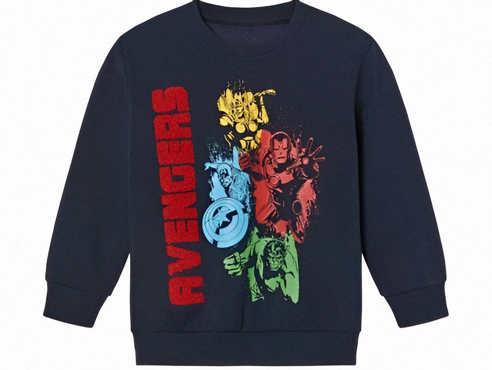 بلوز دورس پسرانه طرح MARVEL AVENGERS کد 4639743