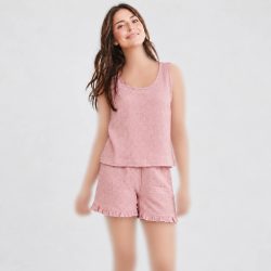 ست تاپ شورتک زنانه برند UP2 FASHION کد 8449915