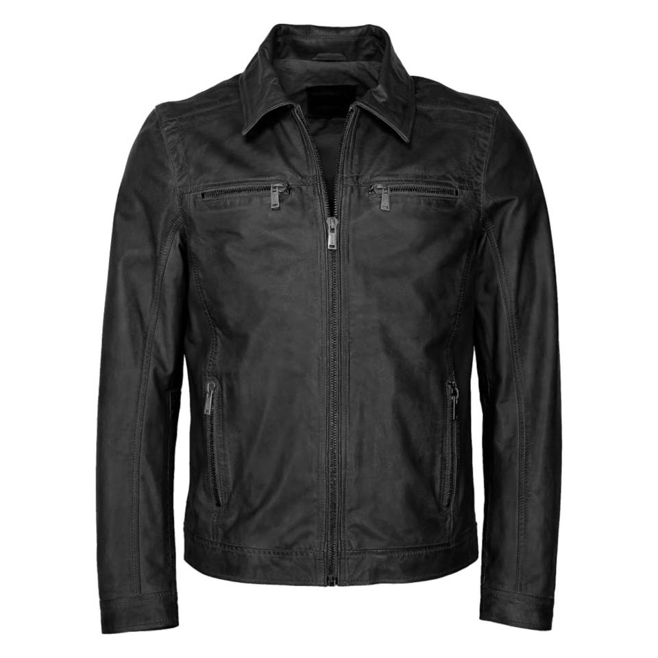 کاپشن چرم مردانه برند Mustang کد 9276218