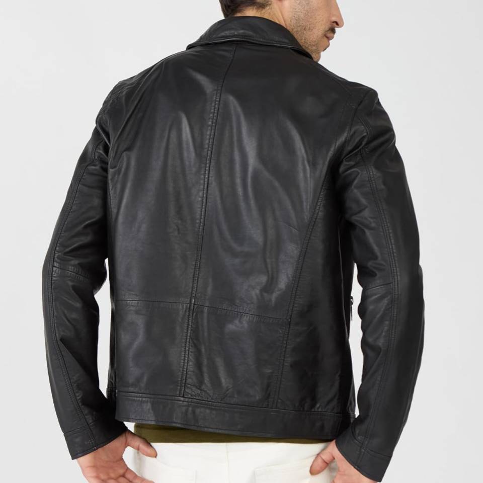 کاپشن چرم مردانه برند Mustang کد 9276218